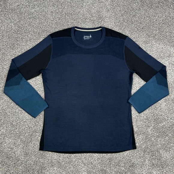 Smartwool Intraknit Thermal Merino Wool Base Layer Crew Men XXL Crew Long Sleeve - Picture 1 of 8